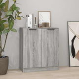 Vidaxl dressoir 60x30x70 cm bewerkt hout grijs sonoma eiken
