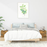 Vidaxl nachtkastjes 2 st 40x39x40 cm gerookt eikenkleurig