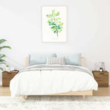 Vidaxl nachtkastjes 2 st 40x39x40 cm bruin eikenkleur