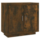 Vidaxl dressoir 80x40x75 cm bewerkt hout gerookt eikenkleurig