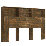 Vidaxl hoofdbordkast 160x19x103,5 cm gerookt eikenkleurig