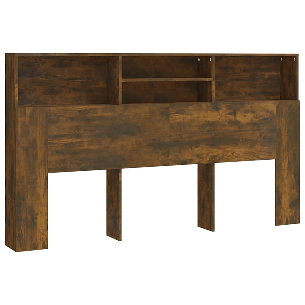 Vidaxl hoofdbordkast 180x19x103,5 cm gerookt eikenkleurig