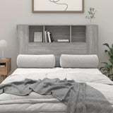 Vidaxl hoofdbordkast 120x18,5x102,5 cm grijs sonoma eikenkleurig