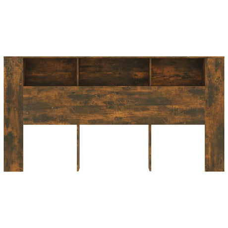 Vidaxl hoofdbordkast 200x18,5x104,5 cm gerookt eikenkleurig