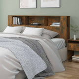 Vidaxl hoofdbordkast 200x18,5x104,5 cm gerookt eikenkleurig