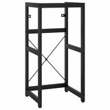 Vidaxl wastafelframe met inbouwwastafel ijzer zwart