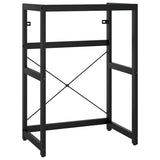 Vidaxl wastafelframe met inbouwwastafel ijzer zwart