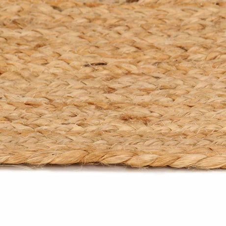 Vidaxl Teppich um 210 cm geflochtene Jute