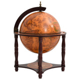 Vidaxl globebar massief eucalyptushout bruin