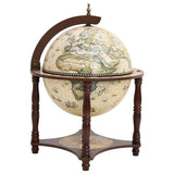 Vidaxl globebar massief eucalyptushout bruin