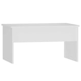 Vidaxl salontafel 80x50,5x41,5 cm bewerkt hout wit