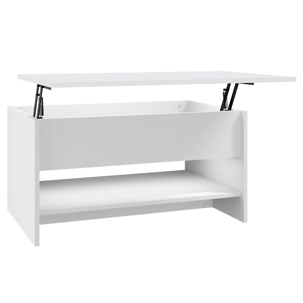 Vidaxl salontafel 80x50x40 cm bewerkt hout wit