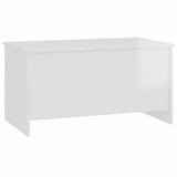 Vidaxl salontafel 102x55,5x52,5 cm bewerkt hout hoogglans wit