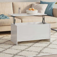 Vidaxl salontafel 102x55,5x52,5 cm bewerkt hout hoogglans wit