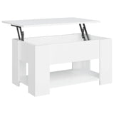 Vidaxl salontafel 79x49x41 cm bewerkt hout wit