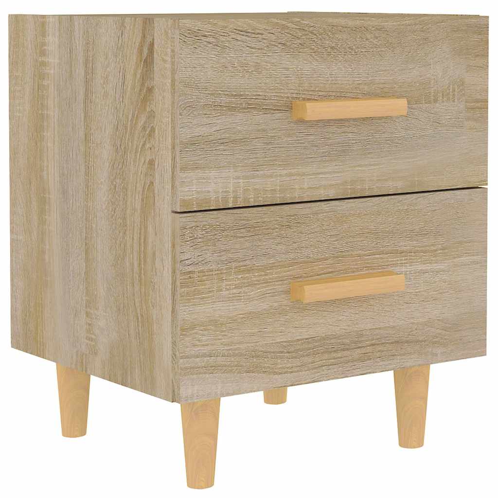 Vidaxl nachtkastje 40x35x47,5 cm sonoma eikenkleurig