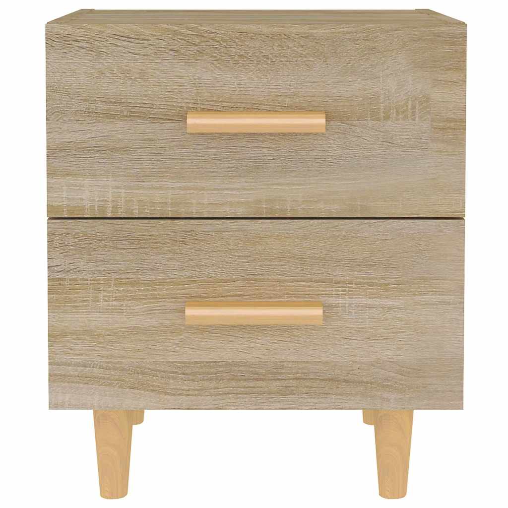 Vidaxl nachtkastje 40x35x47,5 cm sonoma eikenkleurig