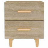 Vidaxl nachtkastje 40x35x47,5 cm sonoma eikenkleurig