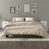 Vidaxl nachtkastjes 2 st 40x35x47,5 cm wit