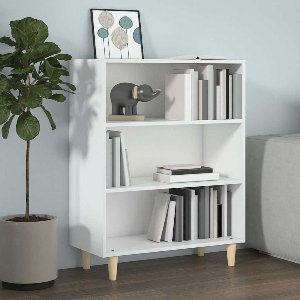Vidaxl dressoir 69,5x32,5x90 cm bewerkt hout wit