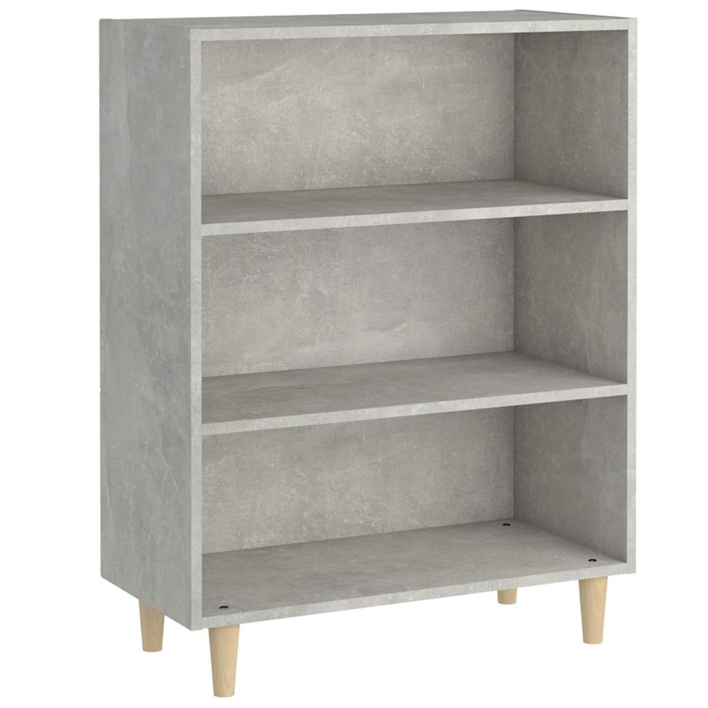 Vidaxl dressoir 69,5x32,5x90 cm bewerkt hout betongrijs