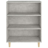 Vidaxl dressoir 69,5x32,5x90 cm bewerkt hout betongrijs