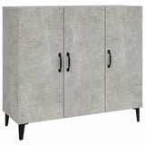 Vidaxl dressoir 90x34x80 cm bewerkt hout betongrijs
