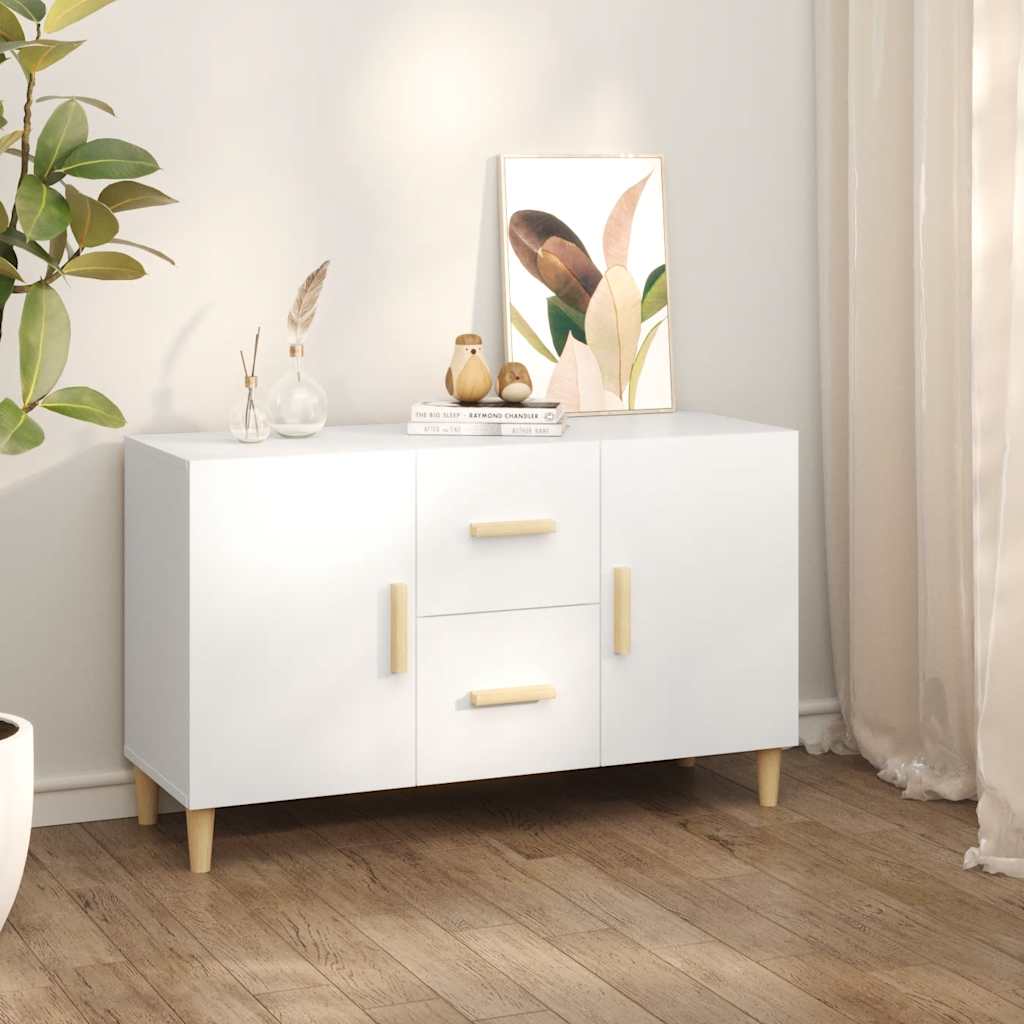 Vidaxl dressoir 100x36x60 cm bewerkt hout wit