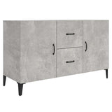 Vidaxl dressoir 100x36x60 cm bewerkt hout betongrijs