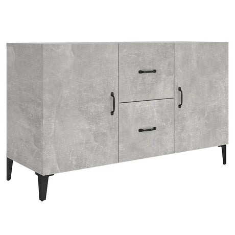 Vidaxl dressoir 100x36x60 cm bewerkt hout betongrijs