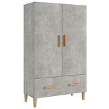 Vidaxl hoge kast 70x31x115 cm bewerkt hout betongrijs