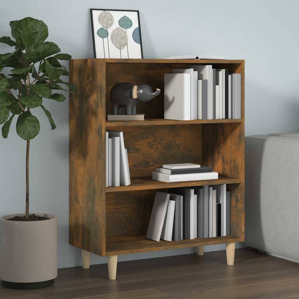 Vidaxl dressoir 69,5x32,5x90 cm bewerkt hout gerookt eikenkleurig