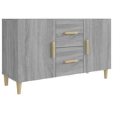 Vidaxl dressoir 100x36x60 cm bewerkt hout grijs sonoma eikenkleurig
