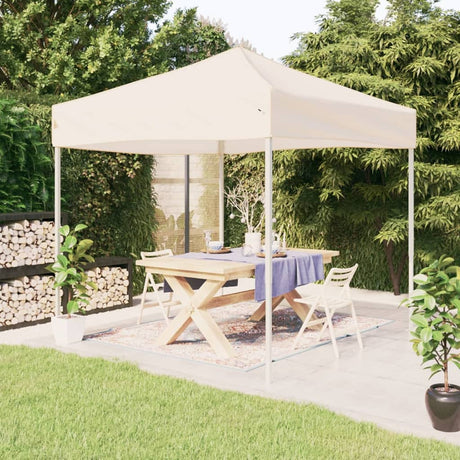 Vidaxl Partytent faltbar 2x2 m cremefärt