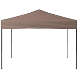 Vidaxl Partytent Foldable 3x3 m Taupe