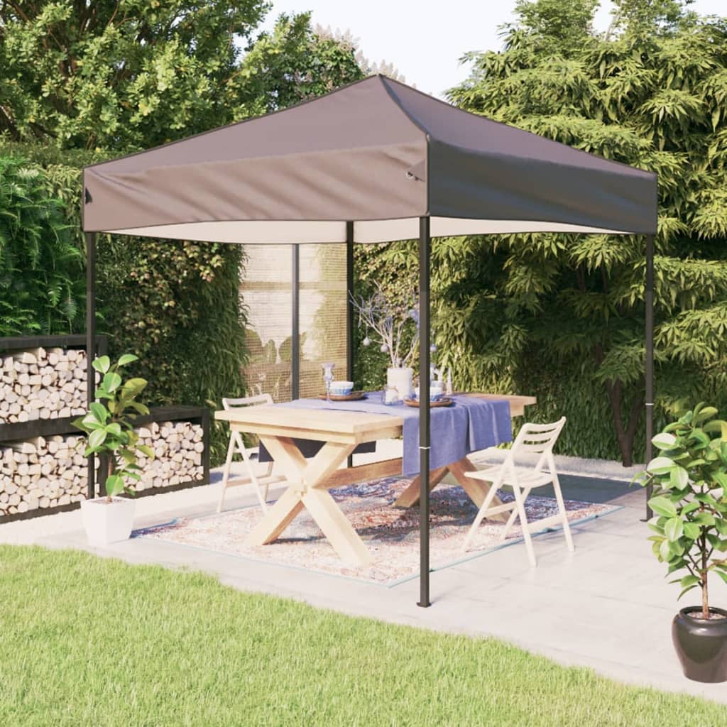 Vidaxl Partytent Foldable 3x3 m Taupe