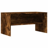 Vidaxl tv-meubel 80x40x40 cm bewerkt hout gerookt eikenkleurig