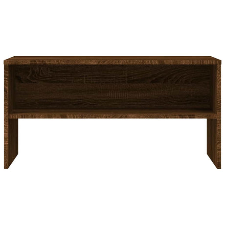 Vidaxl tv-meubel 80x40x40 cm bewerkt hout bruin eikenkleur