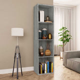 Vidaxl boekenkast tv-meubel 36x30x143 cm grijs sonoma eikenkleurig