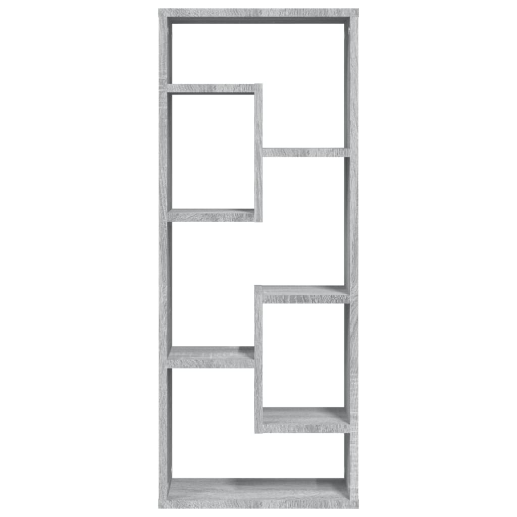 Vidaxl wandschap 36x16x90 cm bewerkt hout grijs sonoma eikenkleurig