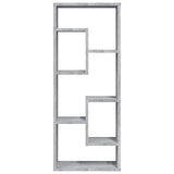 Vidaxl wandschap 36x16x90 cm bewerkt hout grijs sonoma eikenkleurig