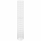 Vidaxl Gabion Pflanzer 3 ST Runde erhöht Ø30x200 cm Stahl