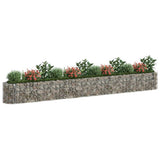 Vidaxl Gabion Pflanzer 470 x 50 x 50 cm verzinkt