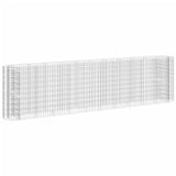 Vidaxl Gabion Pflanzer 400 x 50 x 100 cm verzinkt