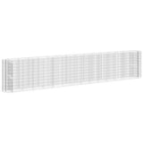 Vidaxl Gabion -Pflanzer erhöhte 540x50x100 cm verzinktes Eisen