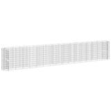 Vidaxl Gabion -Pflanzer erhöhte 610x50x100 cm verzinkte Eisen