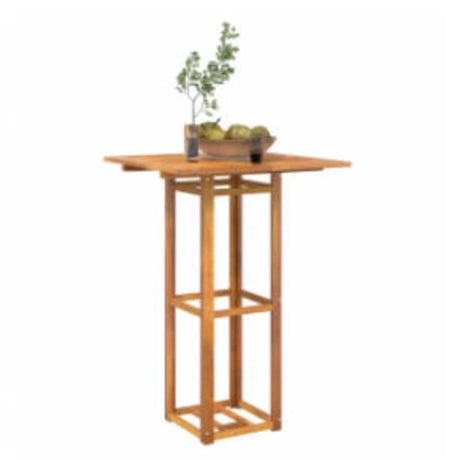 Vidaxl bistrotafel 75x75x110 cm massief acaciahout