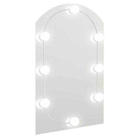 Vidaxl spiegel met led-verlichting boog 60x40 cm glas