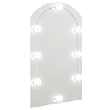 VIDAXL -Spiegel mit LED -Beleuchtung Boog 70x40 cm Glas