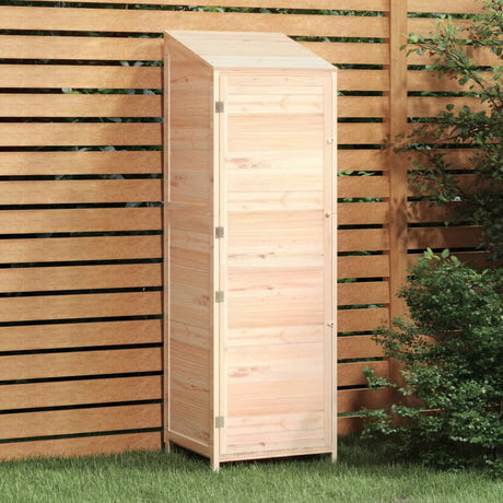 Vidaxl Garden Shed 55x52x174,5 cm Festkieferholz